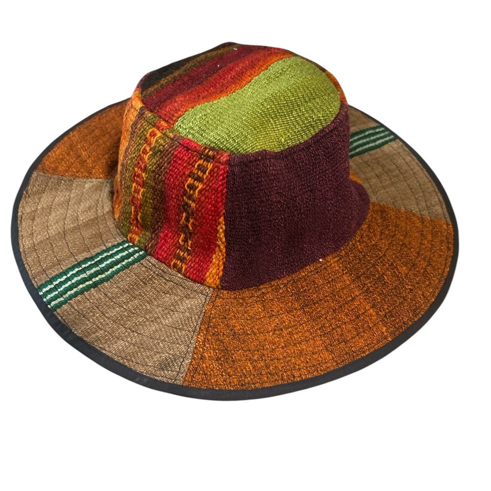 Dormeuil Boho Multi Colored Patchwork Women's Hat - image 1